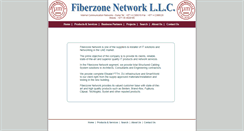 Desktop Screenshot of fiberzone.ae